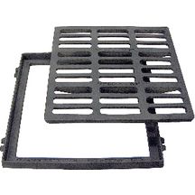 Grille plate + cadre 50x50 SFG50 C250 CoPro PMR