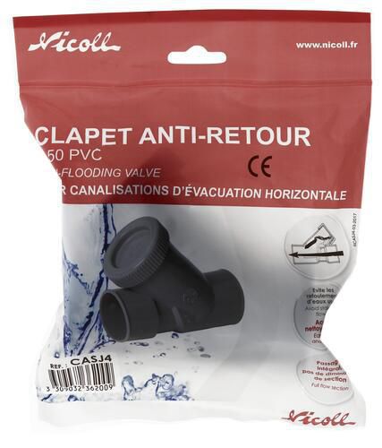 Vanne Non Retour 63mm Clapet Anti-Retour PVC Transparent 63mm - 10 Bar, Joint EPDM, Pour Piscine équipement Jardin