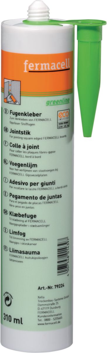 Colle à joint Fermacell Greenline - cartouche de 310 ml