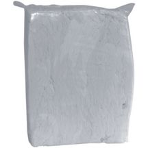 Chiffons en coton blanc - carton de 5 kg