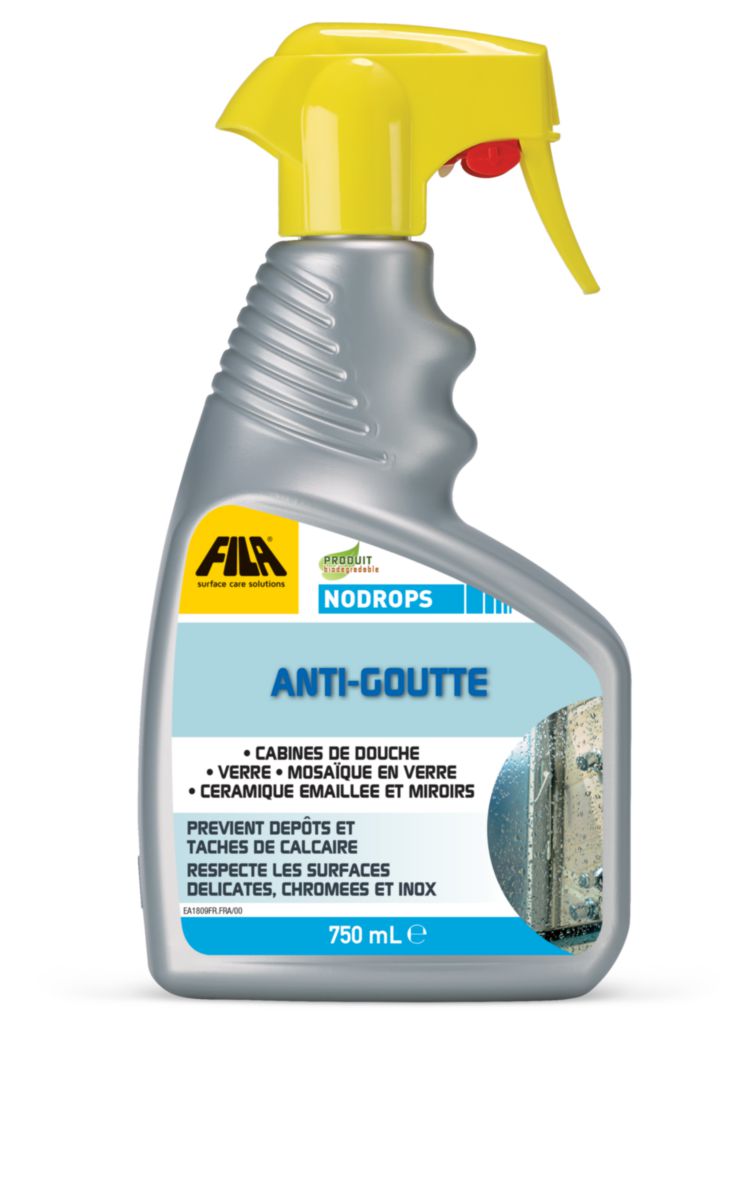 Protecteur de surface en verre Nordrops spray de 750 ml FILA INDUSTRIE