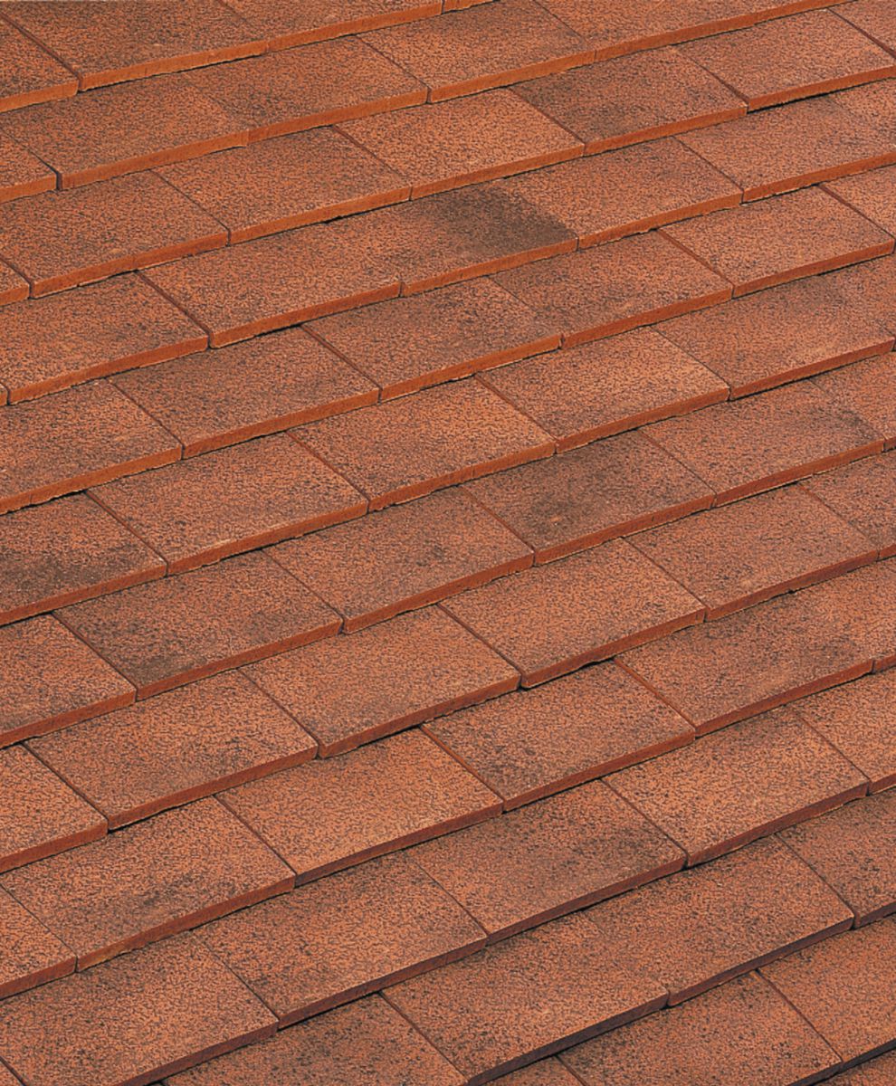 Demituile Plate Huguenot 510.01 terre cuite ardoisé 300x100 mm EDILIANS