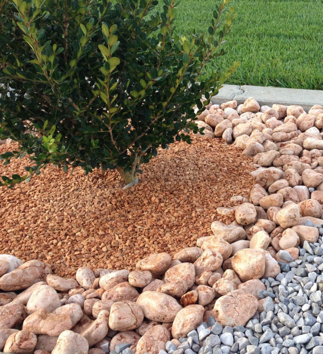 Gravillon 25/40 teinte rosso Verona sac de 25 kg GRANULATI