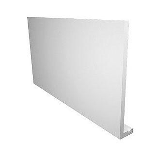 Nicoll Profile Sous Face Alveolaire Psfa334b Belriv 3 Lames Pvc Blanc 400x33 Cm Point P