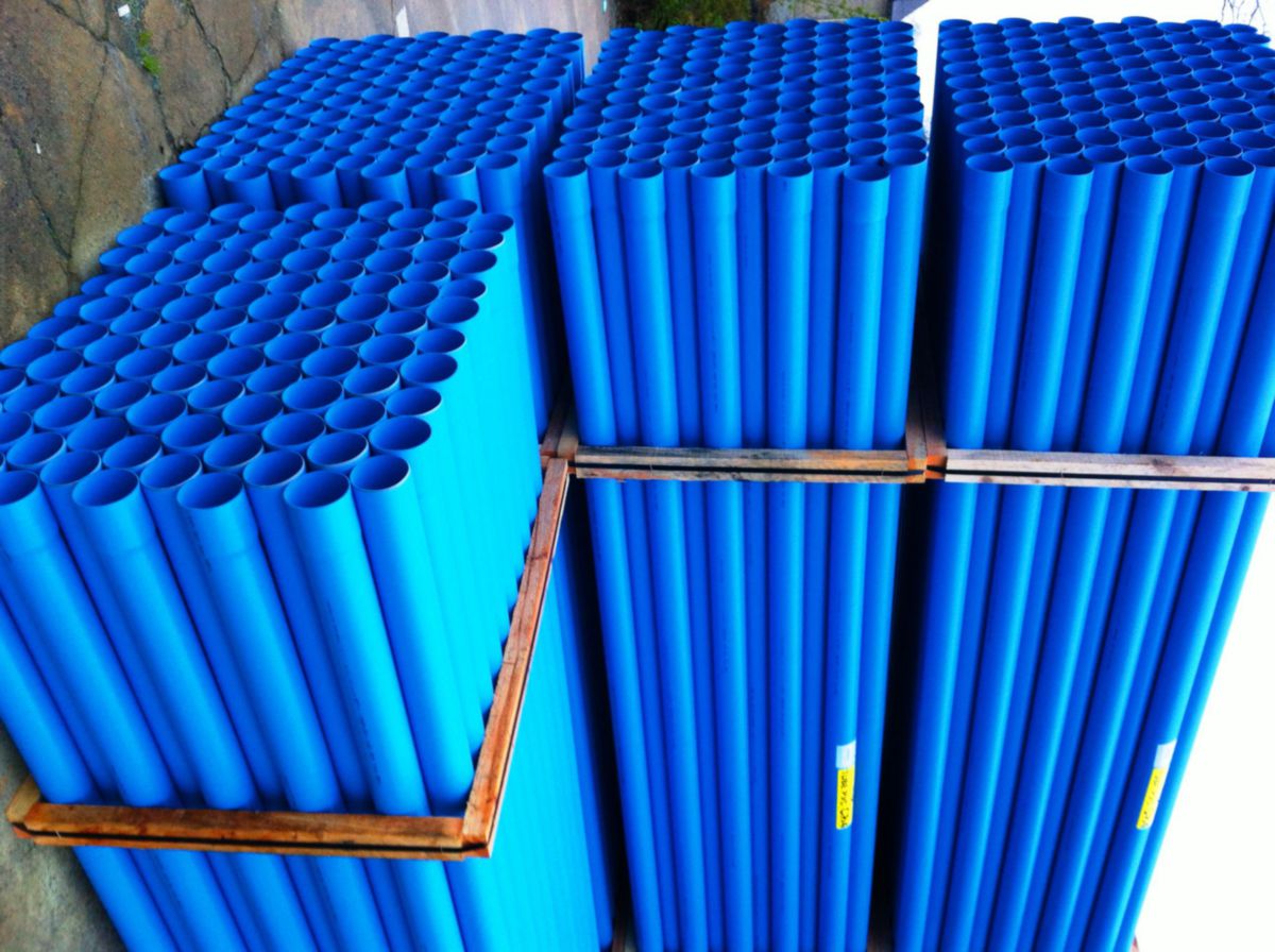 Tube PVC HN diamètre 100 CR4 longueur 4m OD PLAST