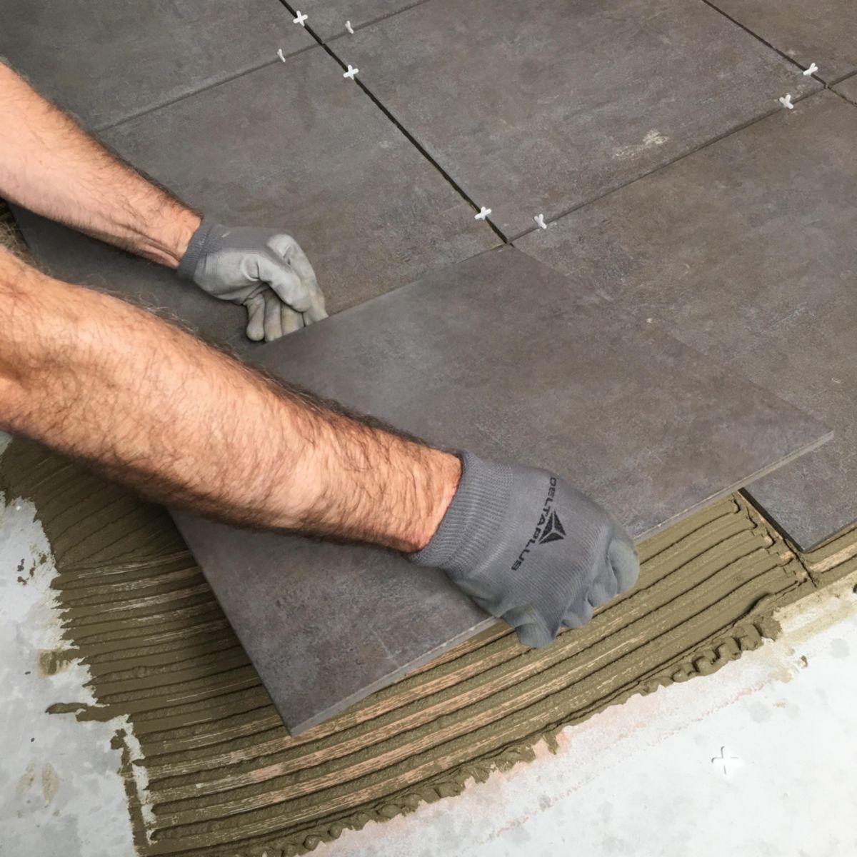 Mortier-colle Cermiplus XL Flex pour carrelage - gris - sac de 25 kg ...