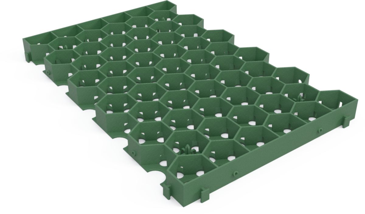 Dalle gazon PVC vert 40x390x600mm IGREENPLACV0000 JOUPLAST