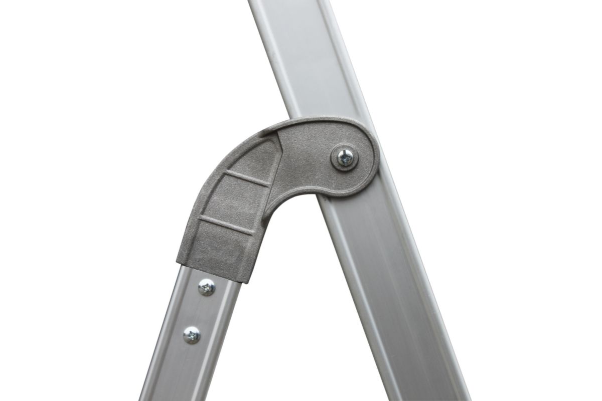 Marchepied 3 marches - aluminium - 127x72x46 cm