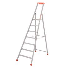 Marchepied 7 marches MP Pro - aluminium anodisé - H. 3,44 m