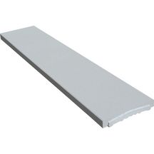 Chaperon de mur plat Optipose - gris - 99x25x4 cm