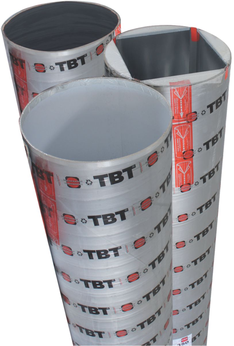 Tube De Coffrage Tbt A Angles Chanfreines Carton 20x20 Cm L 3 M Cofrasud