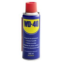 Lubrifiant dégrippant multifonction WD-40 - aérosol 200 ml Lubrifiant dégrippant multifonction WD-40 - aérosol 200 ml