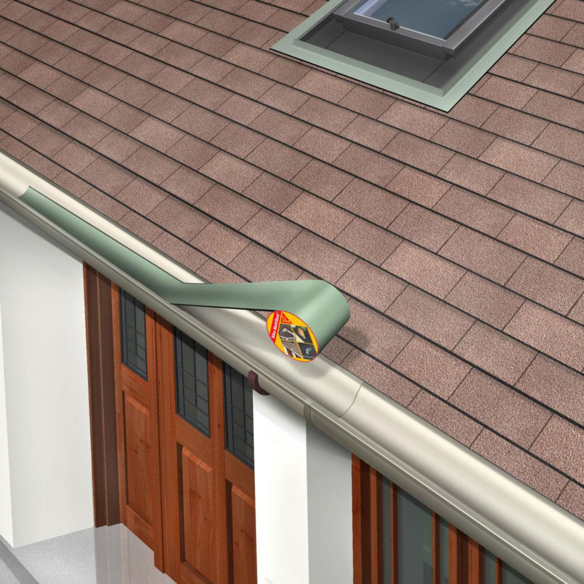 NKLAUS 1M DE Bande D'étanchéité Réfractaire 8x3mm