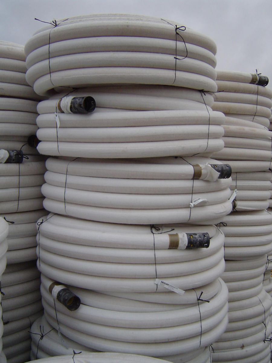 Drain agricole enrobé EURODRAIN DN 100 en couronne de 50 ml - HEGLER