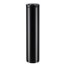 Elément droit THERMINOX TI , diamètre 150 mm ,Lg: 100 cm , noir mat (RAL 9019) Réf. 21150005/9019