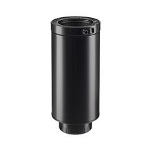 Elément droit Therminox TI longueur 45 cm diamètre 150 mm noir mat (RAL 9019) Réf. 21150015/9019