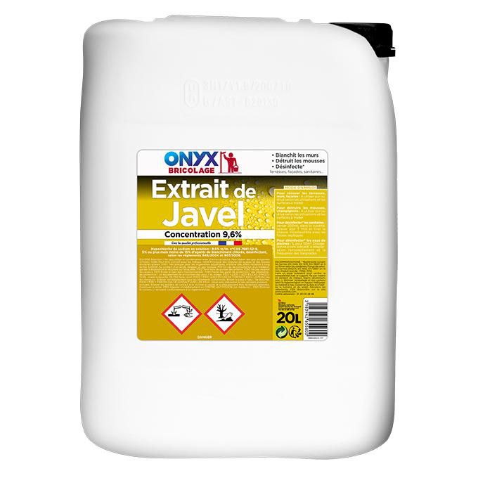 Dilution Javel 9 6 Pour Nettoyage Terrasse Extrait de javel 9,6% - bidon de 20 l - ARDEA
