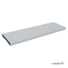 Chaperon de mur plat Optipose - gris - 99x30x4 cm