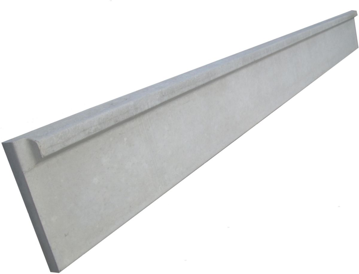 Plaque Droite De Soubassement Béton Longueur 2m50 Brico Depot Ineffizient Marmelade Genial plaque de soubassement beton provozieren  Langeweile auf der anderen Seite,